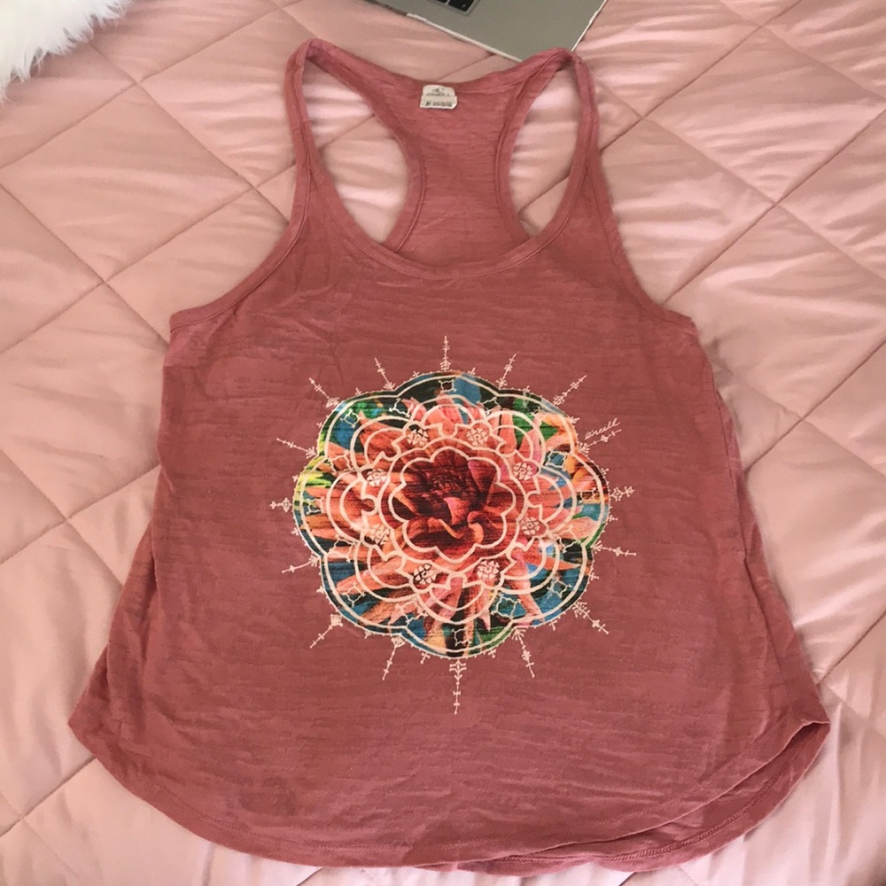 O’Neill pink razorback tank